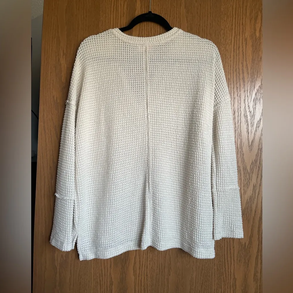 Pink Lily Waffle Top - Image 2