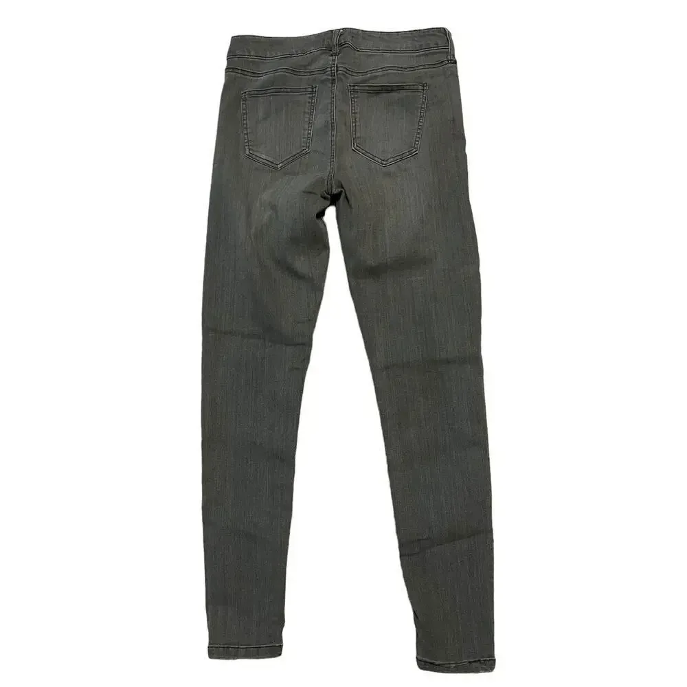 Altar'd‎ State Women's Size 29/9 Gray Low Rise Stretch Skinny Jeans - Image 3