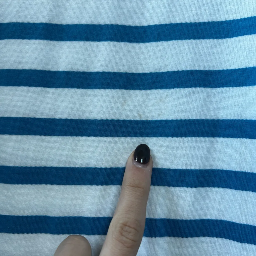 Boden Quarter Sleeve Striped Mini T - Image 9