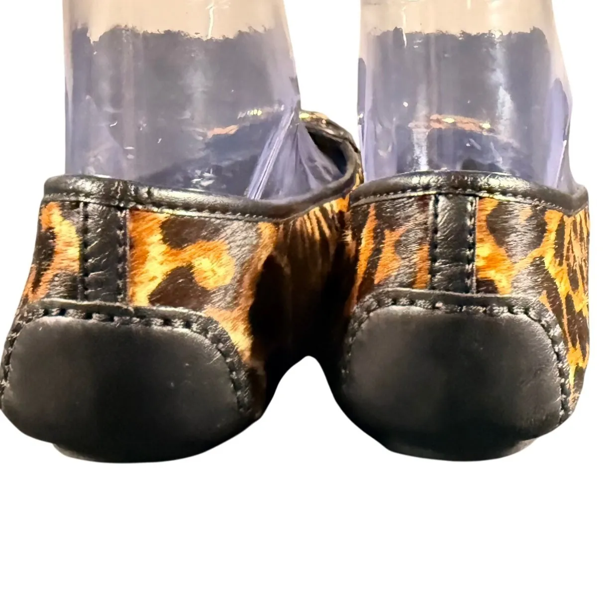 Michael Kors Lillie Leopard Print Calf Hair Ballet Flats Women's Size 8.5 - Image 6