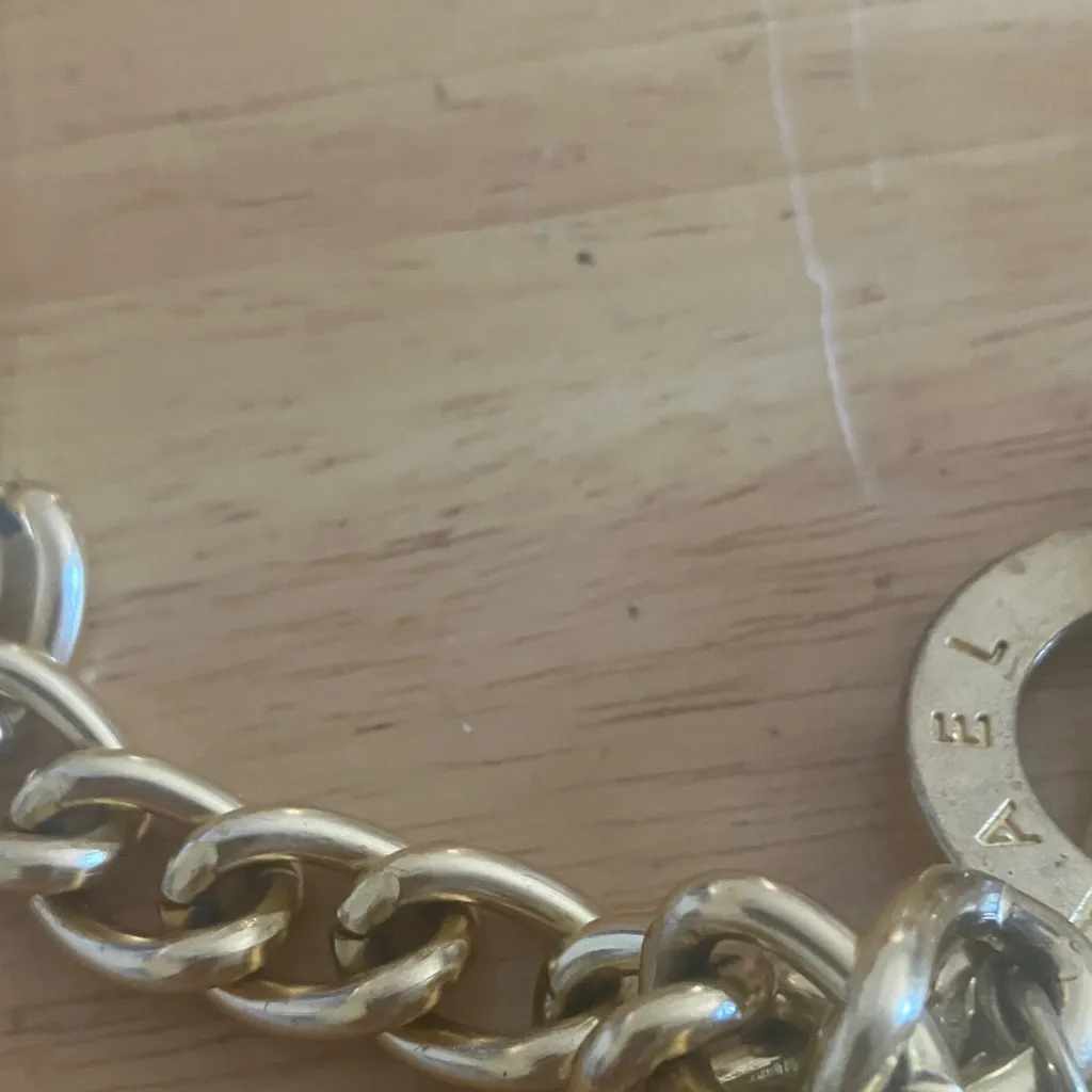 Chunky Gold Michael kors Chain belt - Image 4