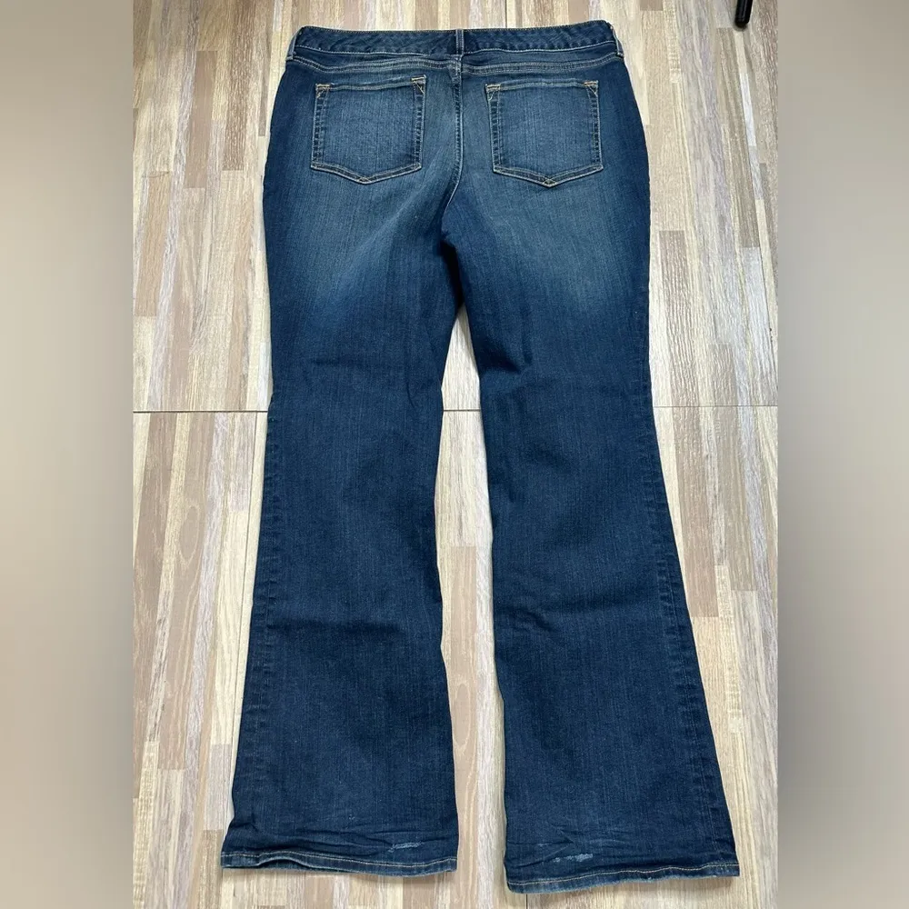 Eddie Bauer Slightly Curvy, Boot Cut Jeans, Size 12S - Image 12