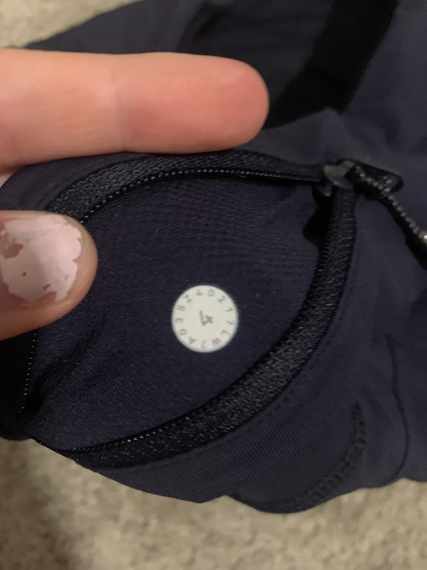 Lululemon Navy  Shorts - Image 3