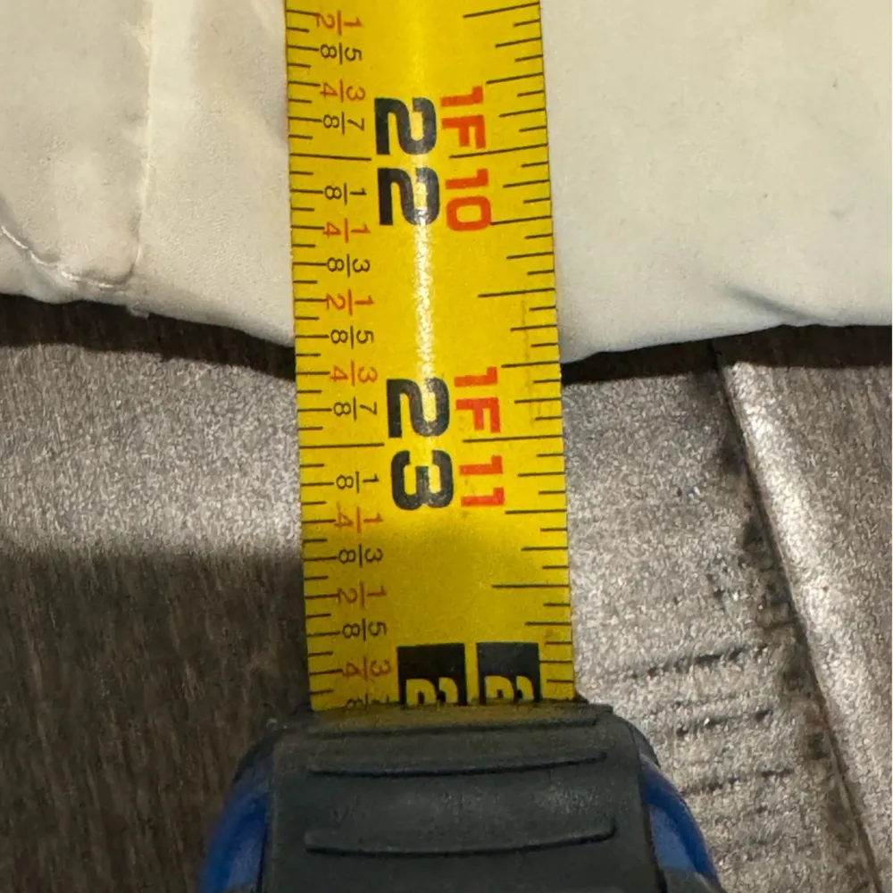 GREEN TEA Women's Cream Puffer Vest Size S Removable Hood Faux Fur Layering Cute - Image 16