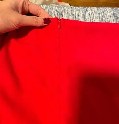 Lulus Red Long Sleeve Dress - Image 7