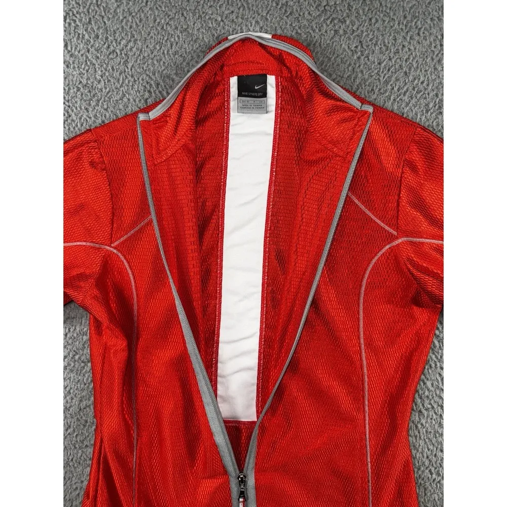 Nike Jacket Women Small Full Zip 3/4 Sleeve Sphere Dry Long Length Active Sporty - Image 7