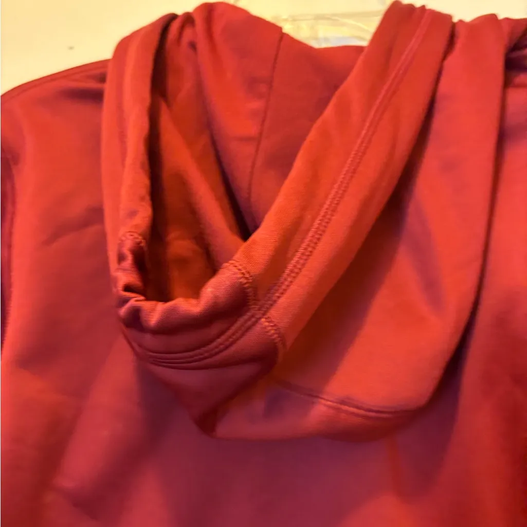 NFL team apparel Burgundy and yellow Hoodie Redskin Red Size M - Image 4