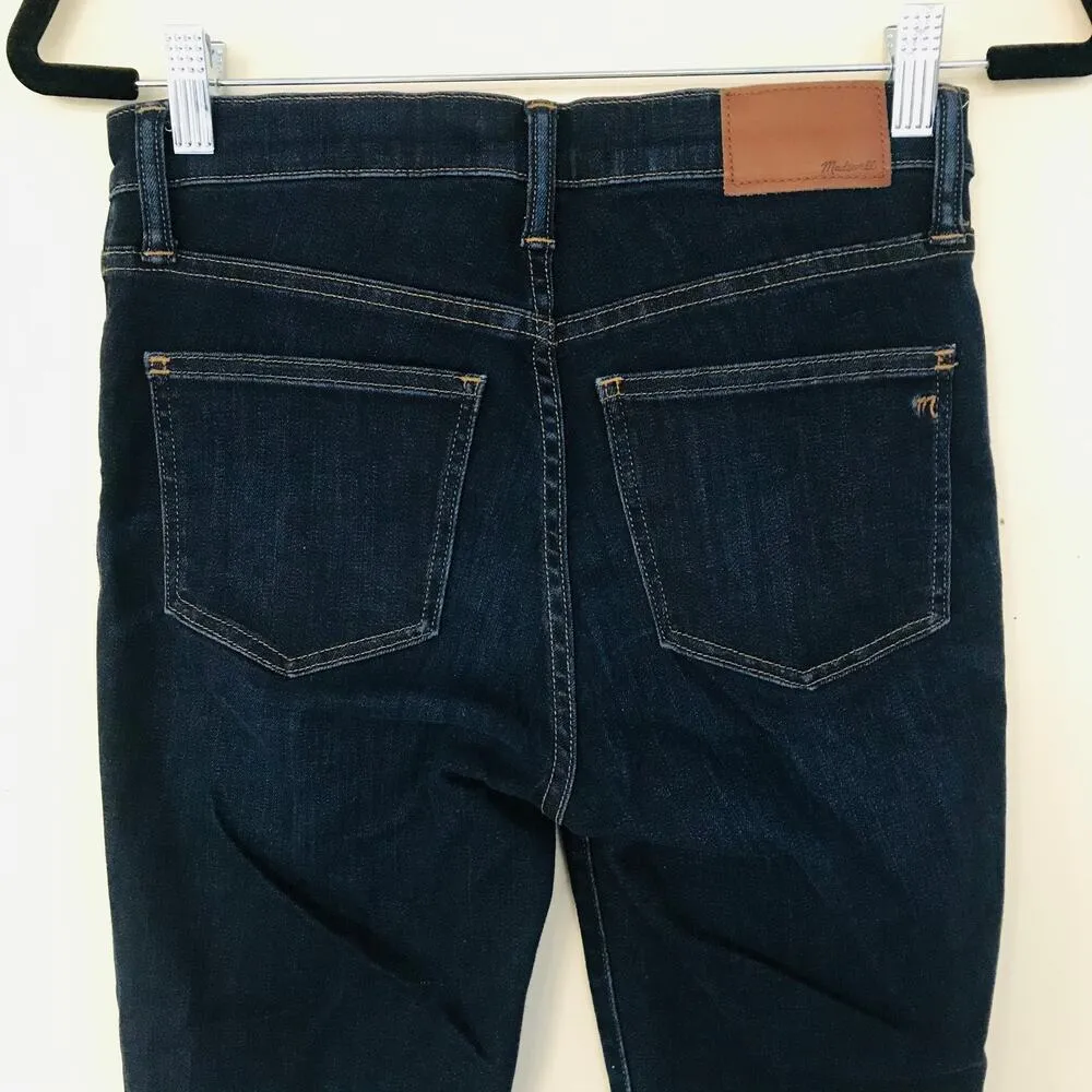 Madewell 9" High-Rise Skinny Jeans in Larkspur Wash Blue Women's Size 26 - Image 8