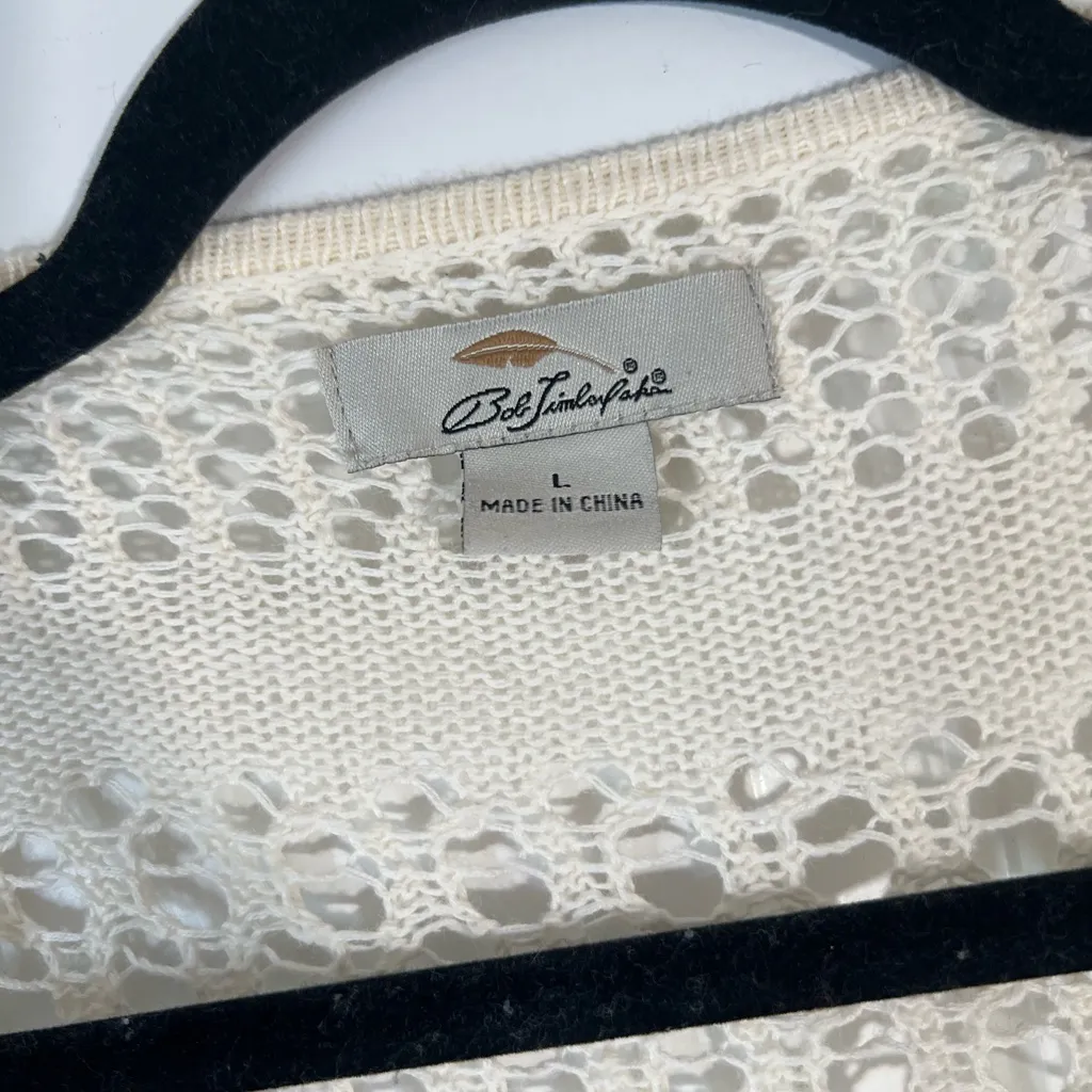 Bob Timberlake Open-Knit Cardigan - Image 2