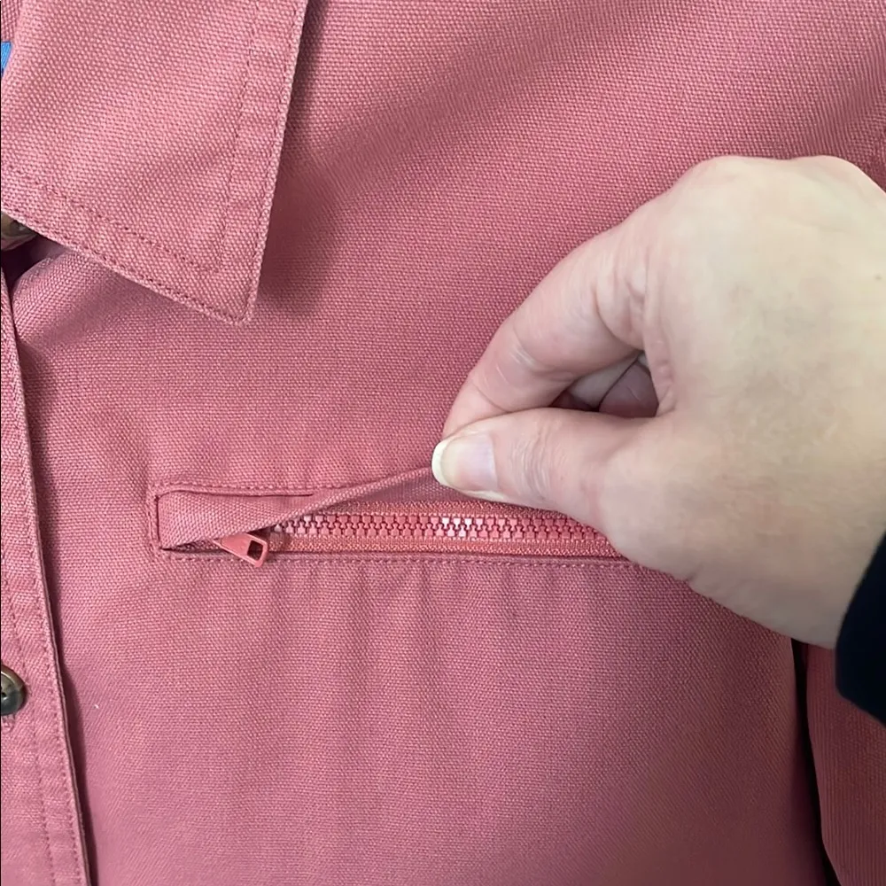 Duluth Trading Co. Dusty Pink Button - Image 4