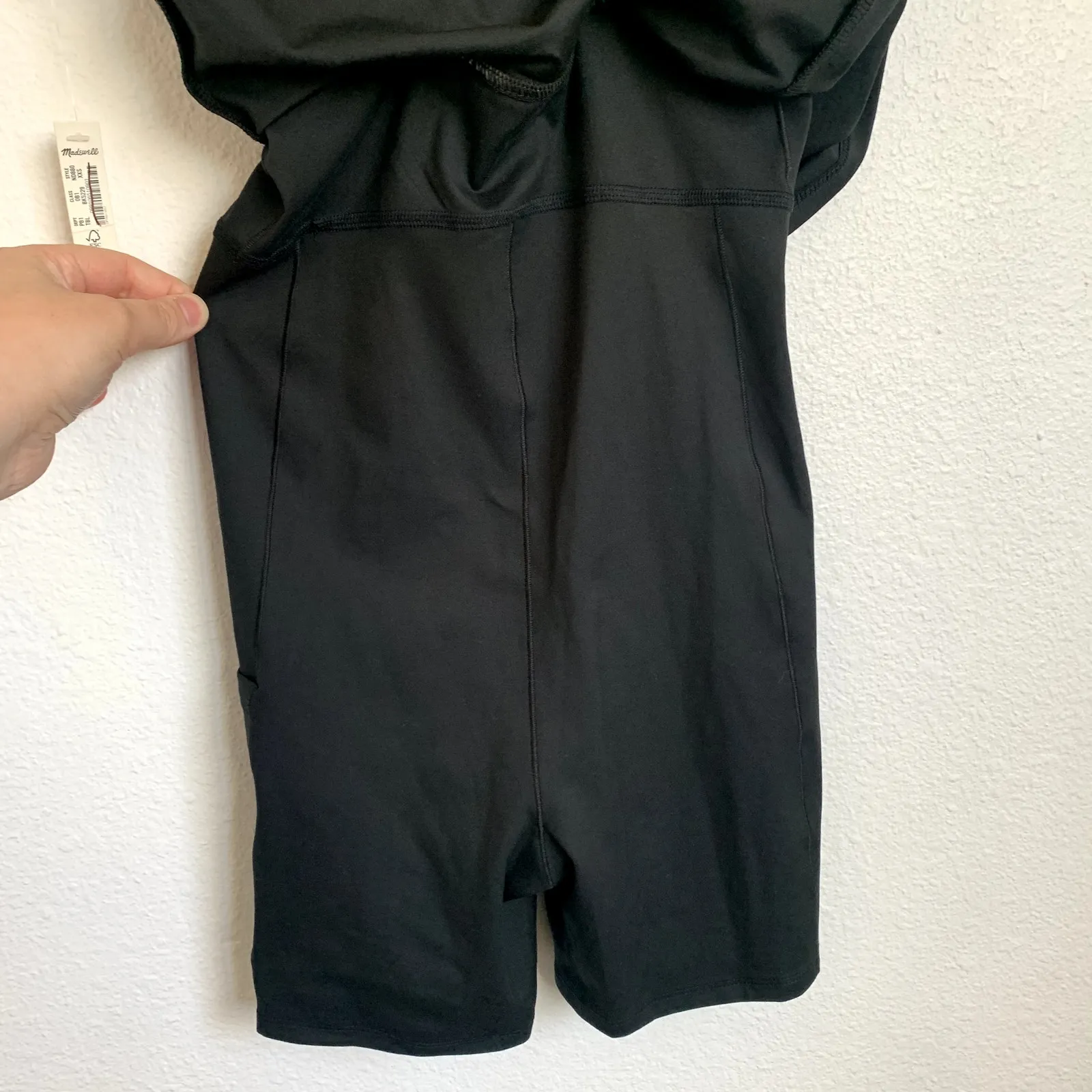 NWT Madewell Sz XXS Flex Fitness Athletic Dress in True Black - Image 5