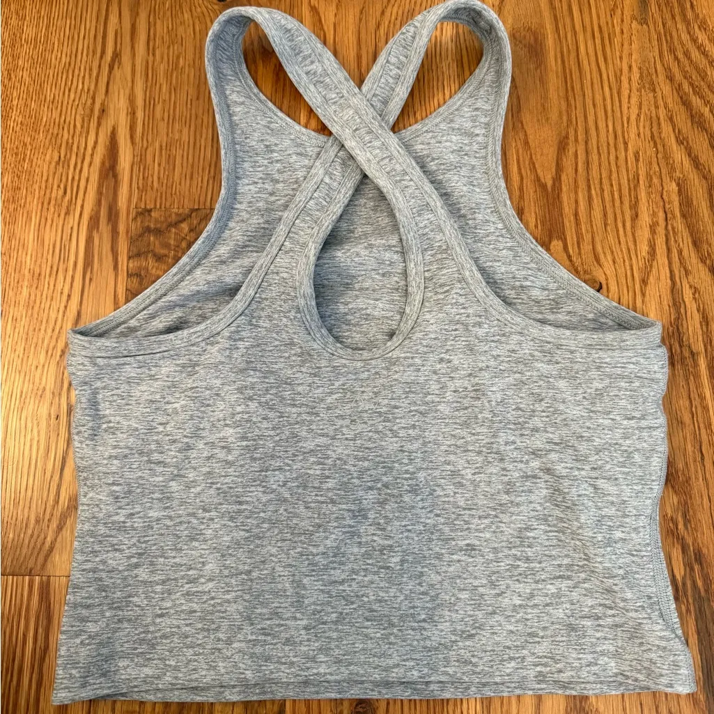 BEYOND YOGA Women’s Sports Bra Spacedye Studio Sports Tank Grey Size Small - Image 4