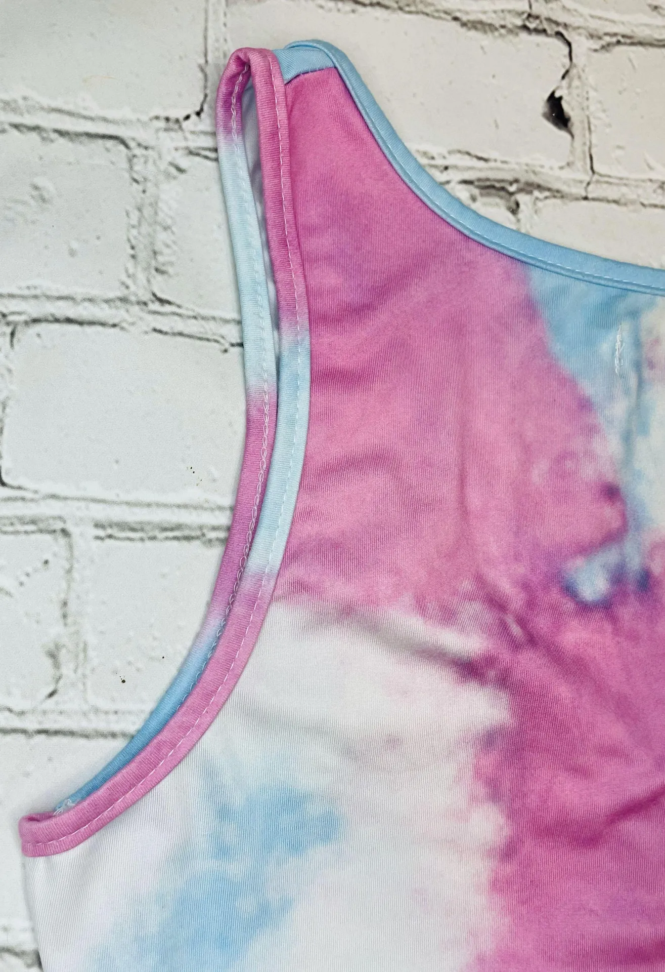 CBR Tie Dye Cropped Top - Image 9