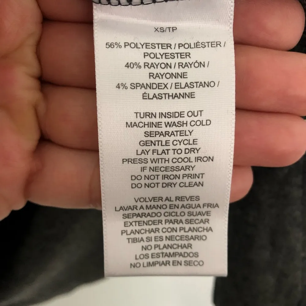 X by Gottex Dream Knit Hoodie Grey Size XS - Image 7