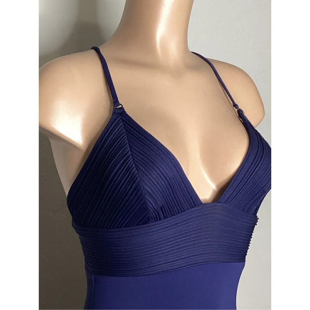 New Robin Piccone navy one piece. Size 8. Retails $178. - Image 7
