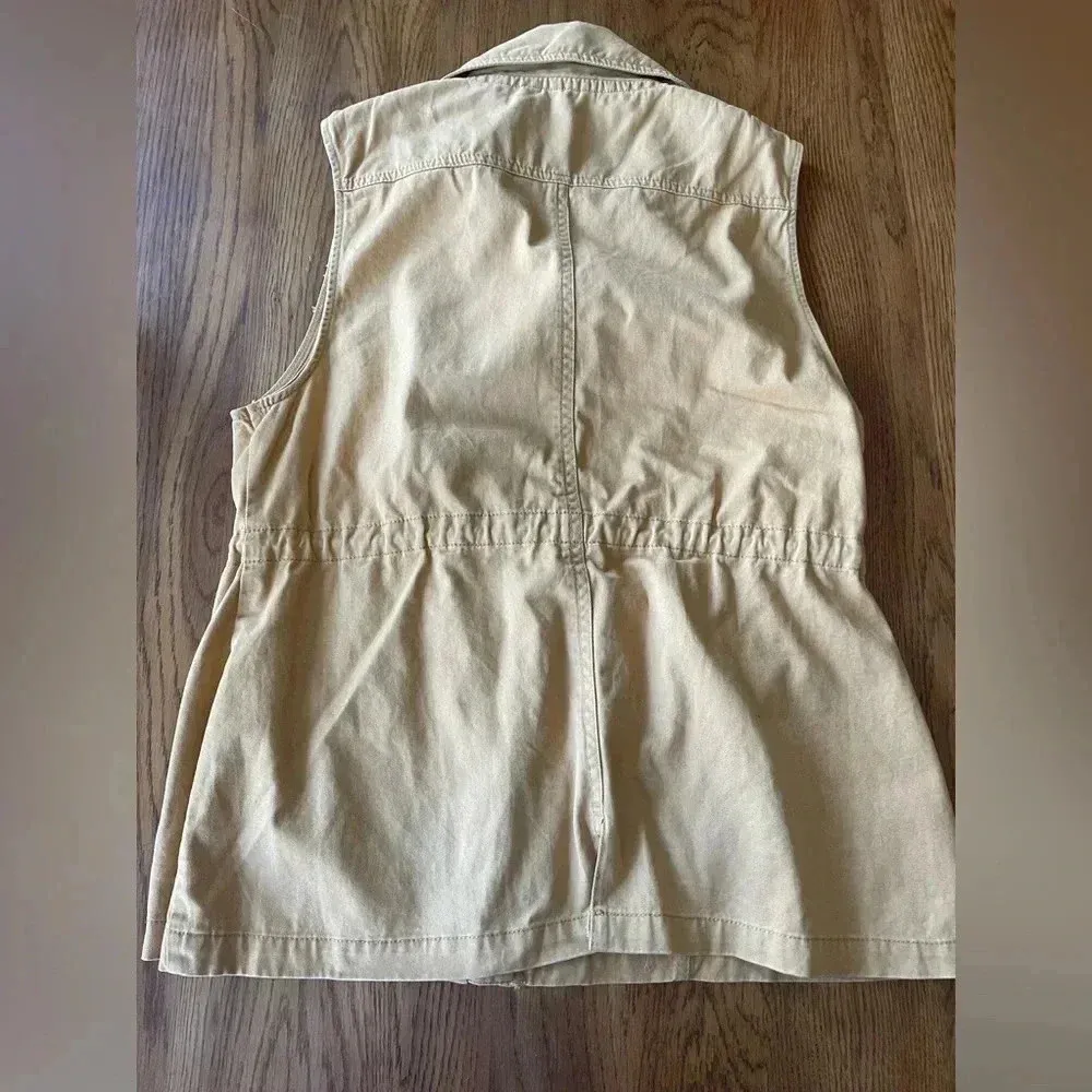 DayTrip Mustard Yellow‎ Utility Vest Size Medium Boutique EUC! - Image 5