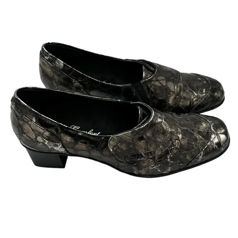 HELLE COMFORT Hamony Pewter Shoes Size 6.5/7 Gray - Image 3