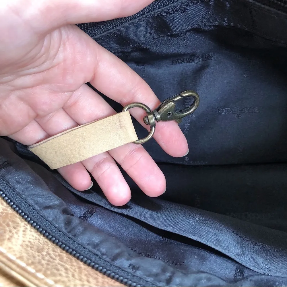 Anuschka • hand painted leather purse shoulder bag artisan art boho large - Image 6