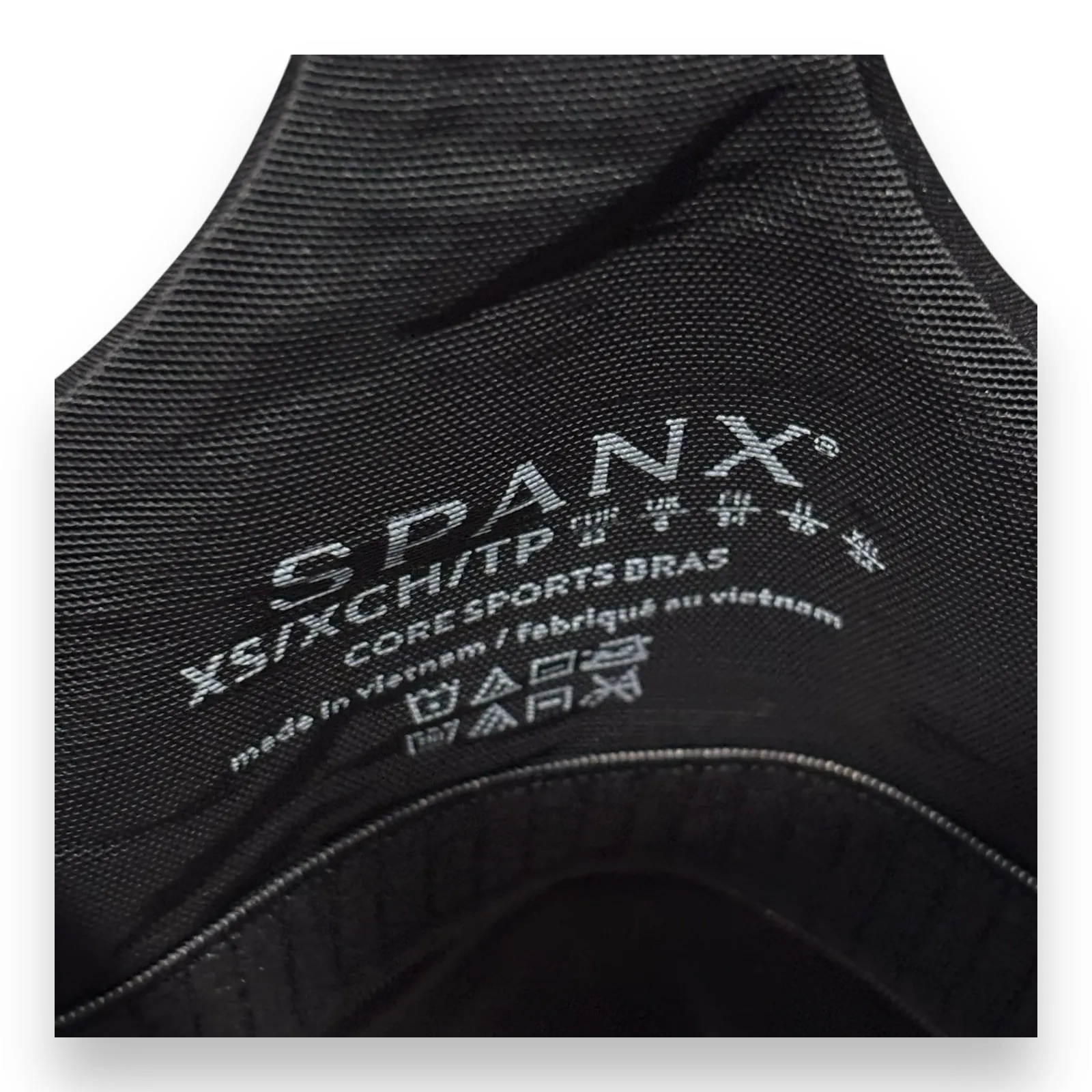 Spanx Medium Impact Core Sports Bra Black 50181R Size XS New - Image 6