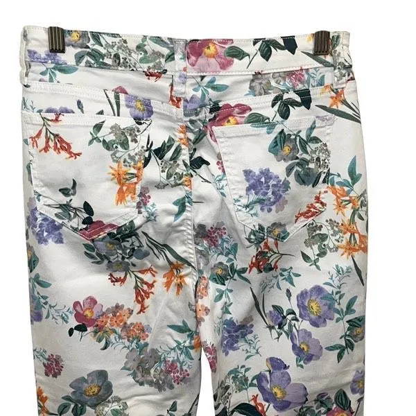 Buffalo Ladies High Rise Betty Botanical Skinny Ankle Jeans Multicolor Size 6/28 - Image 4