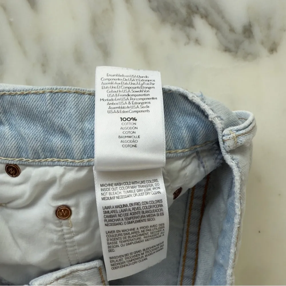 MOTHER The Big Mini A-line Skirt in Get Blondie • Sz 26 - Image 7