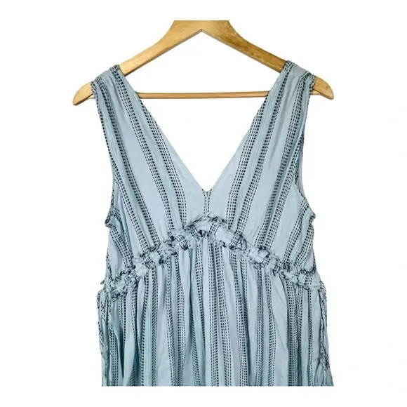 True Craft Boho Sleeveless V-Neck Tassel Detail Maxi Dress Women‎ Size Medium - Image 3