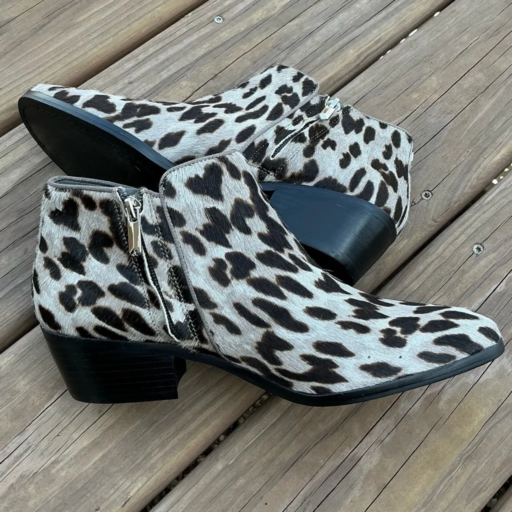 Sam Edelman real leather booties 🐯🐯 - Image 7