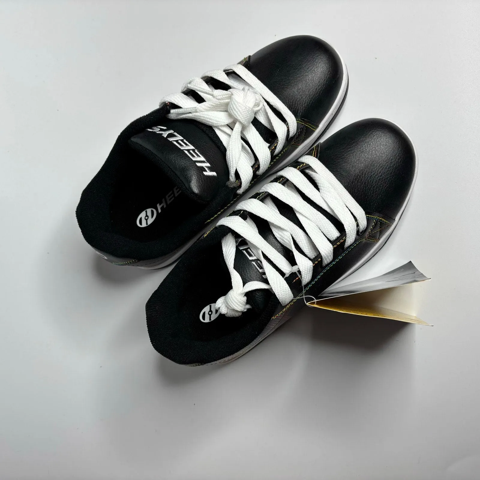 Heelys Women’s Split MTV Roller Skate Sneakers in Black/White/Rainbow - Image 6