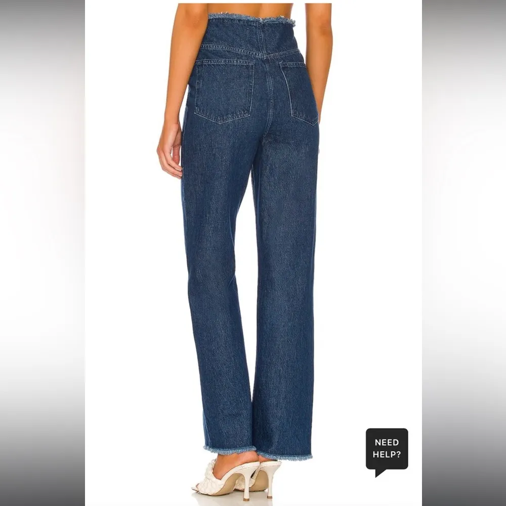 NWT Frayed Straight Jean in True Blue 29 
WeWoreWhat - Image 2