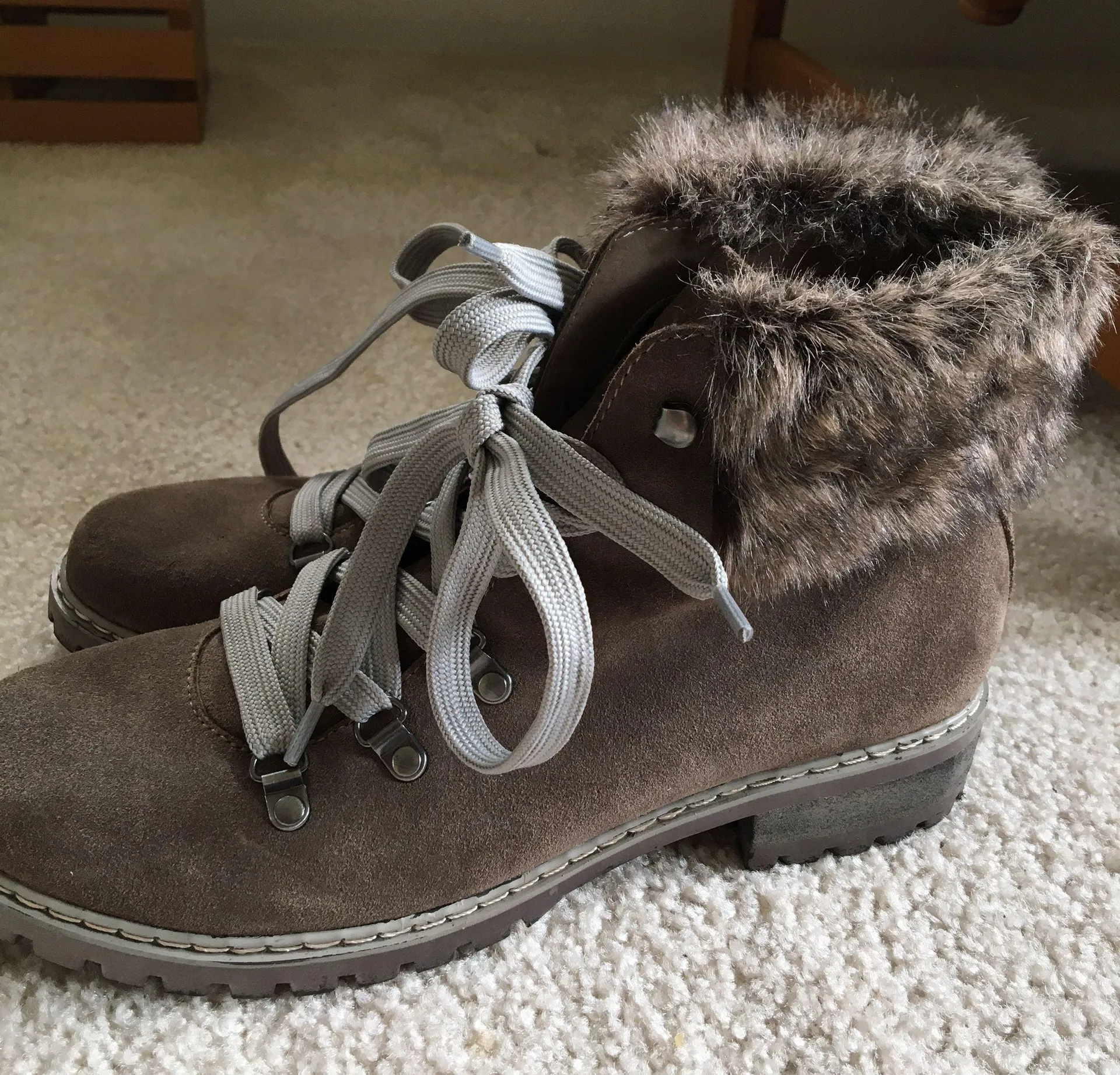 G.H. Bass &Co. G.H. Bass & Co NWOT Suede and Faux Fur Boots - Image 2