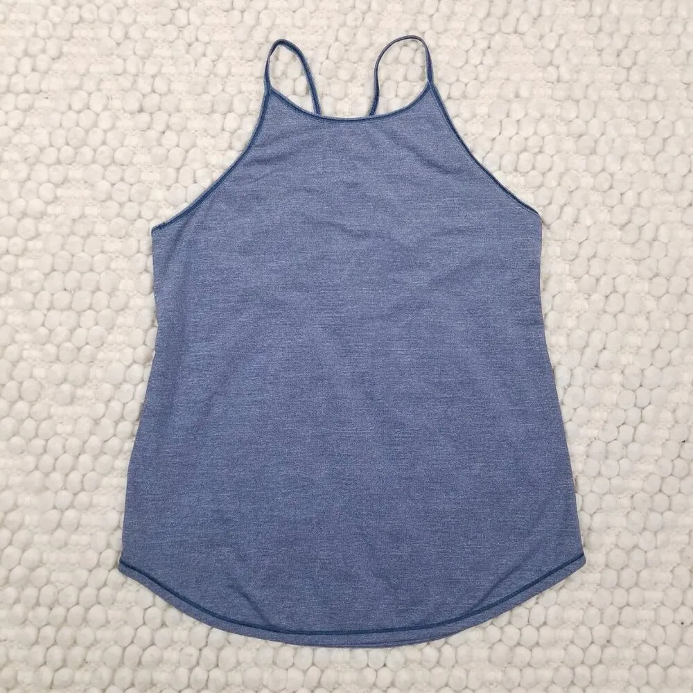 Lululemon Fast as Light Singlet Heathered Night Tide - Image 6
