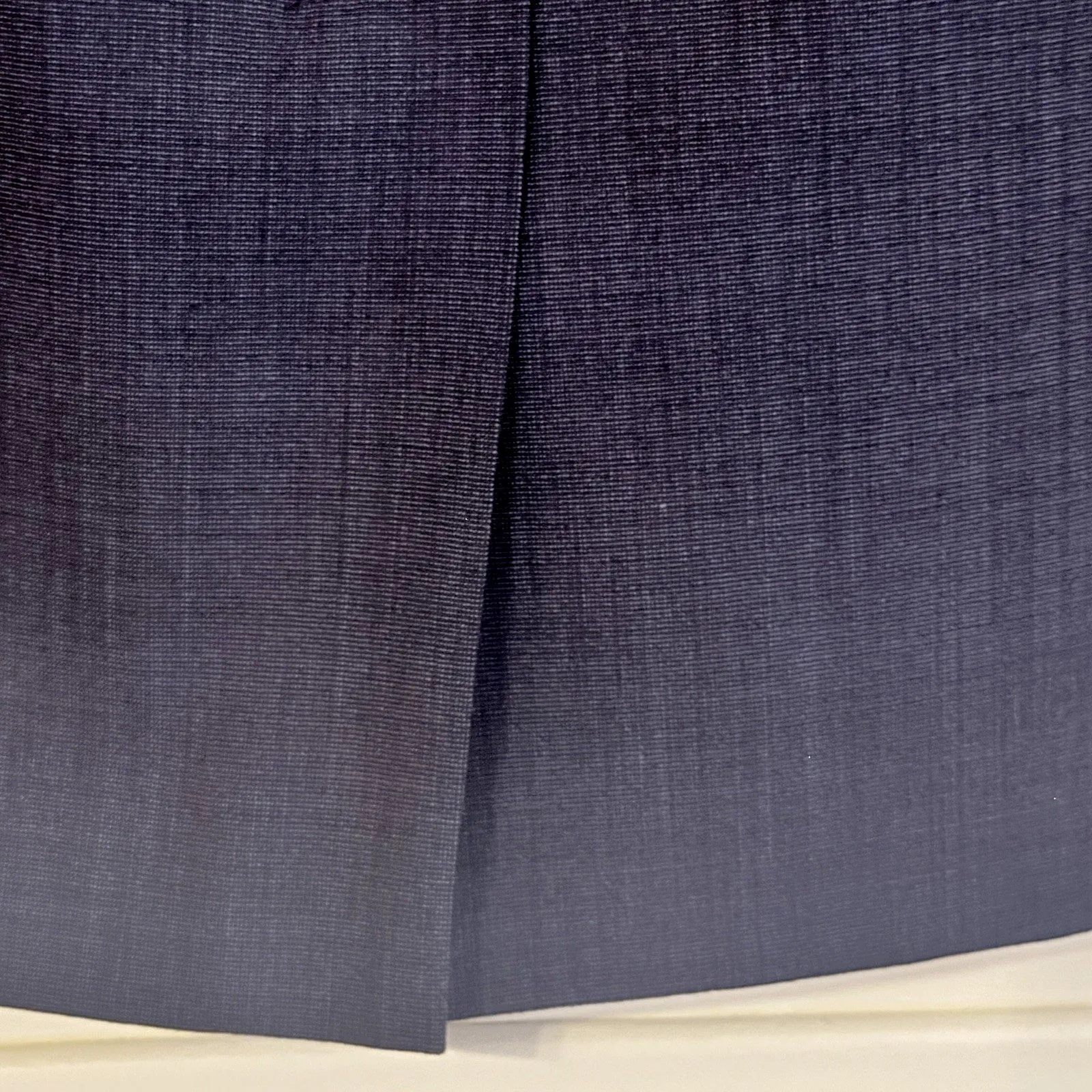 Banana Republic 96% Wool Pencil Skirt Size 12 Navy Lined Suiting Office Career - Image 4