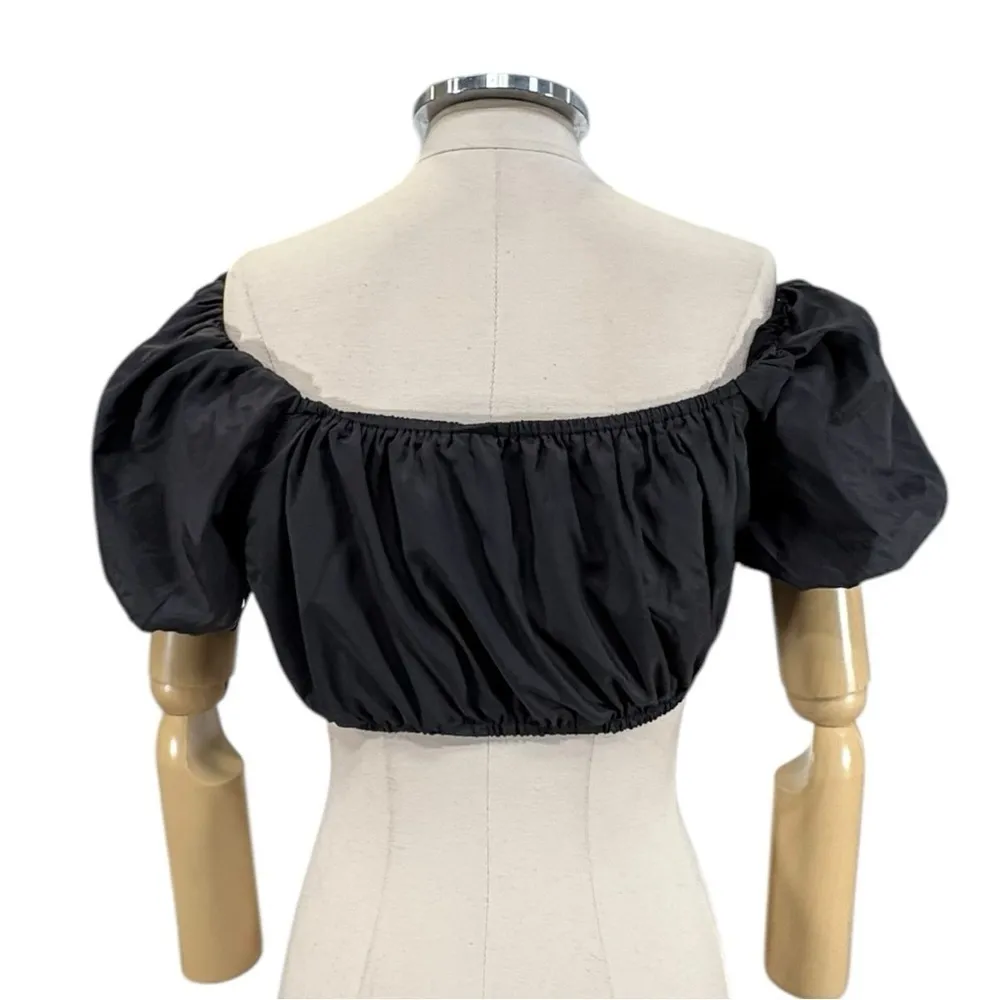 STAUD Ant Off The Shoulder Crop Top Size Small - Image 5