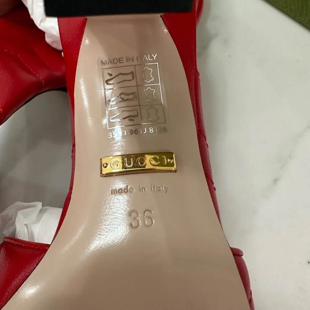 Gucci GG Marmont Sandals - Image 6