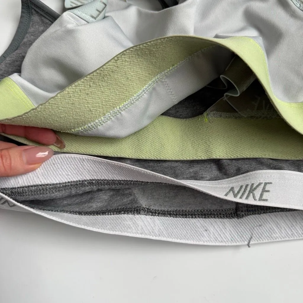 Nike Sports Bra Bundle Lot Of Six Air Indy Sports Bra Strappy Black Size Medium - Image 3