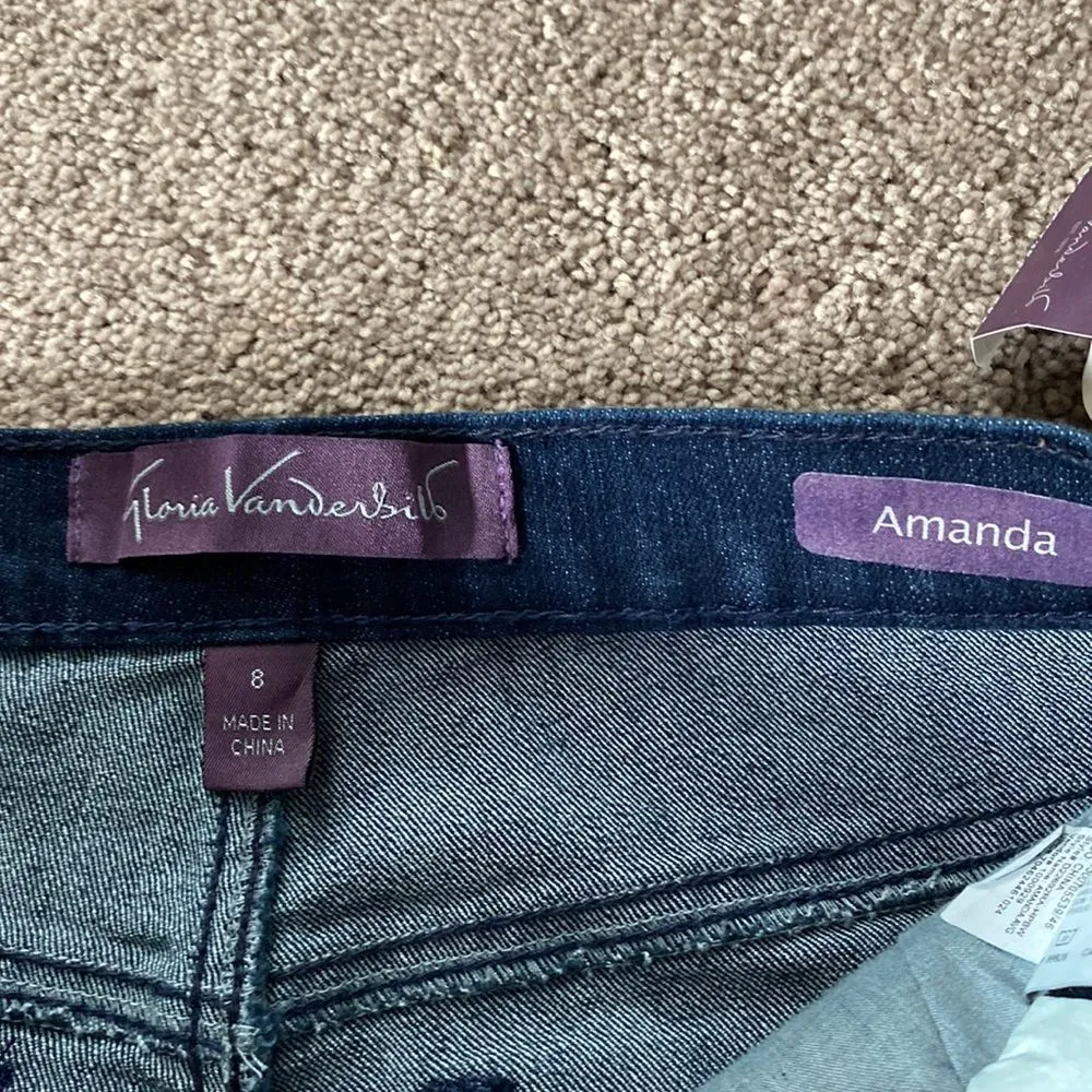 Gloria Vanderbilt Heritage Fit Amanda Jeans SIZE 8 3️⃣1️⃣ - Image 3