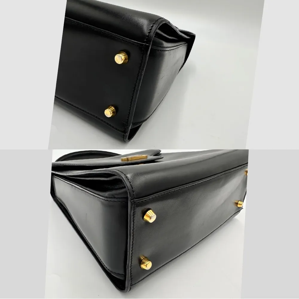 BALLY VINTAGE TOP HANDLE BAG - Image 11