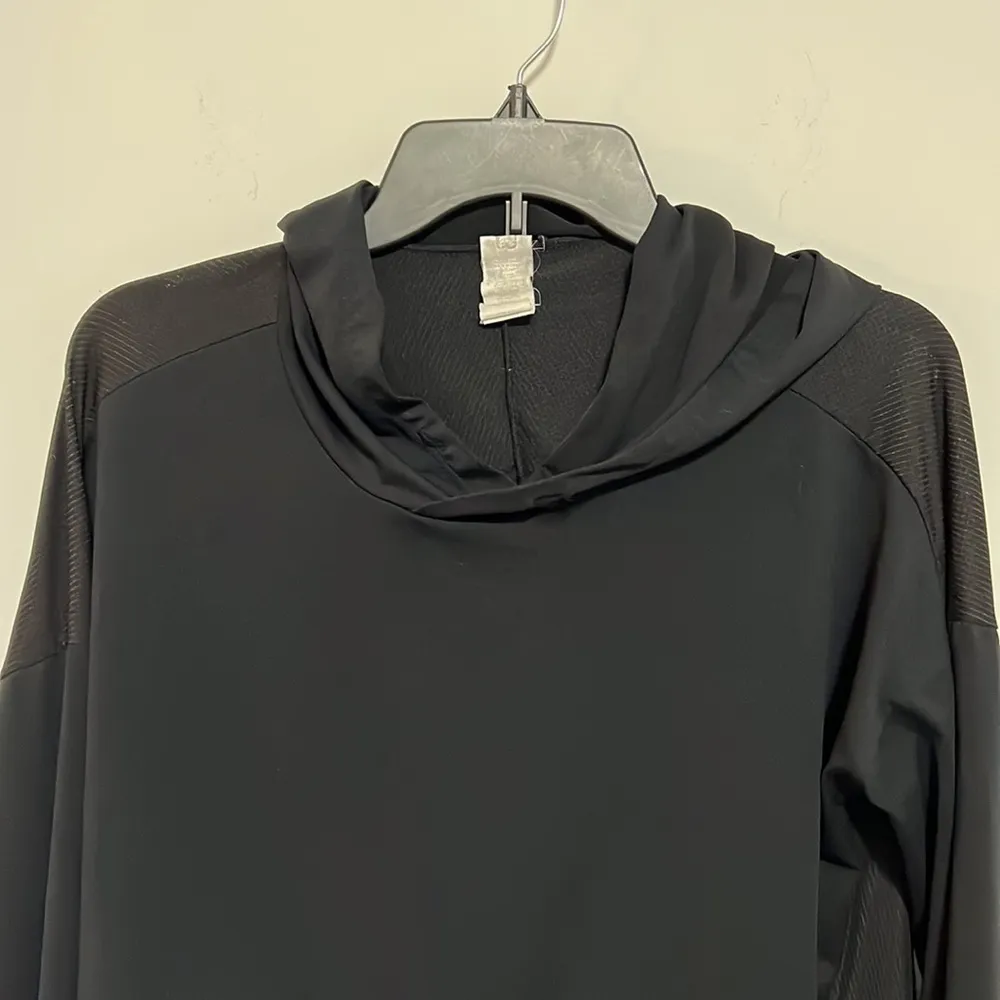 Fabletics Black Long Sleeve Hoodie Size Small - Image 2
