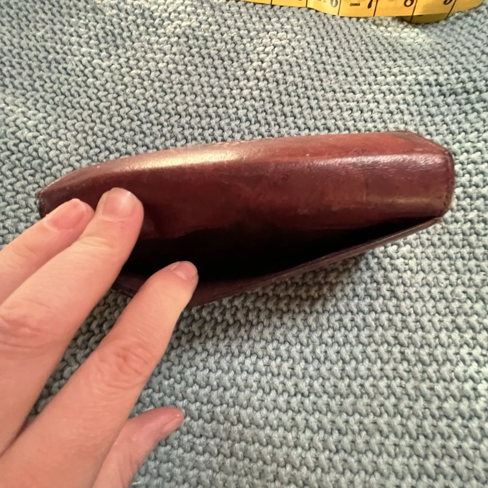 Buxton Leather Mahogany Heiress Clutch Organizer Wallet Top Grain Cowhide - Image 10