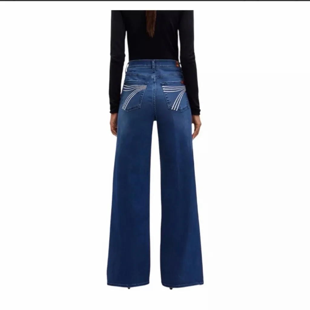 7 For All Mankind wide leg dojos - Image 3