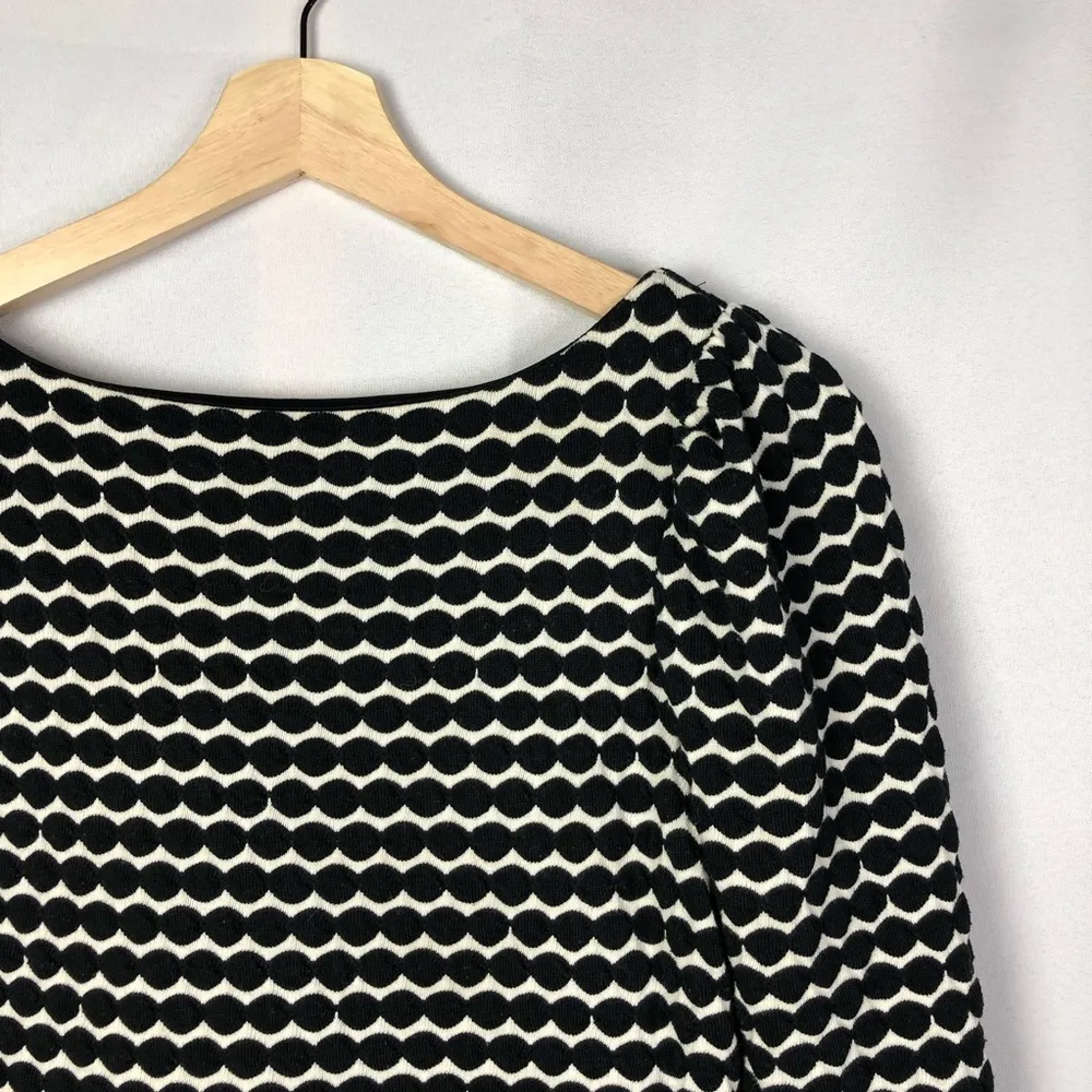 Boutique Ark & Co Black & Ivory Printed 3/4 Sleeve Romper M - Image 28