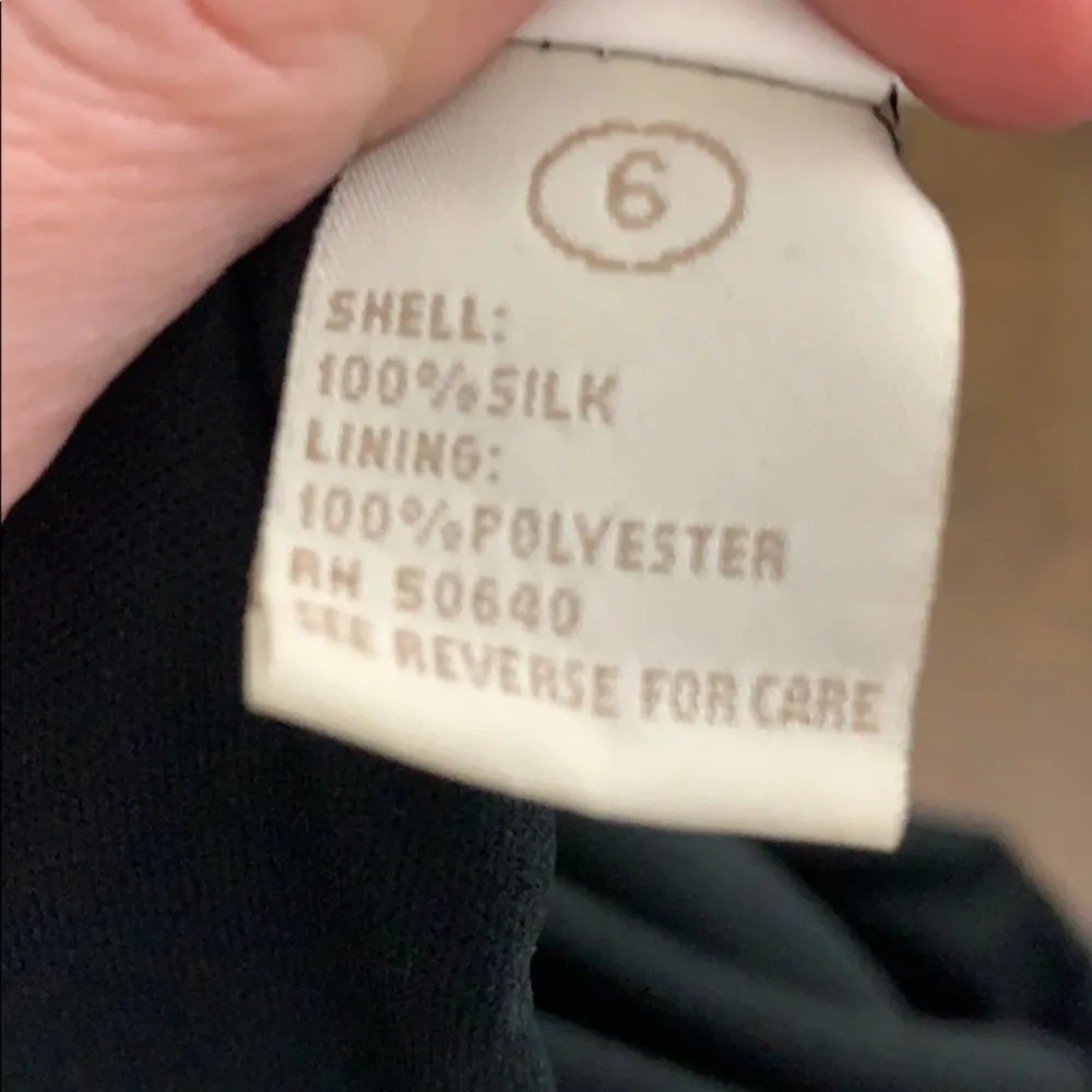 Jonathan Martin Brown Silk Embroidery A-Line Dress - Image 5