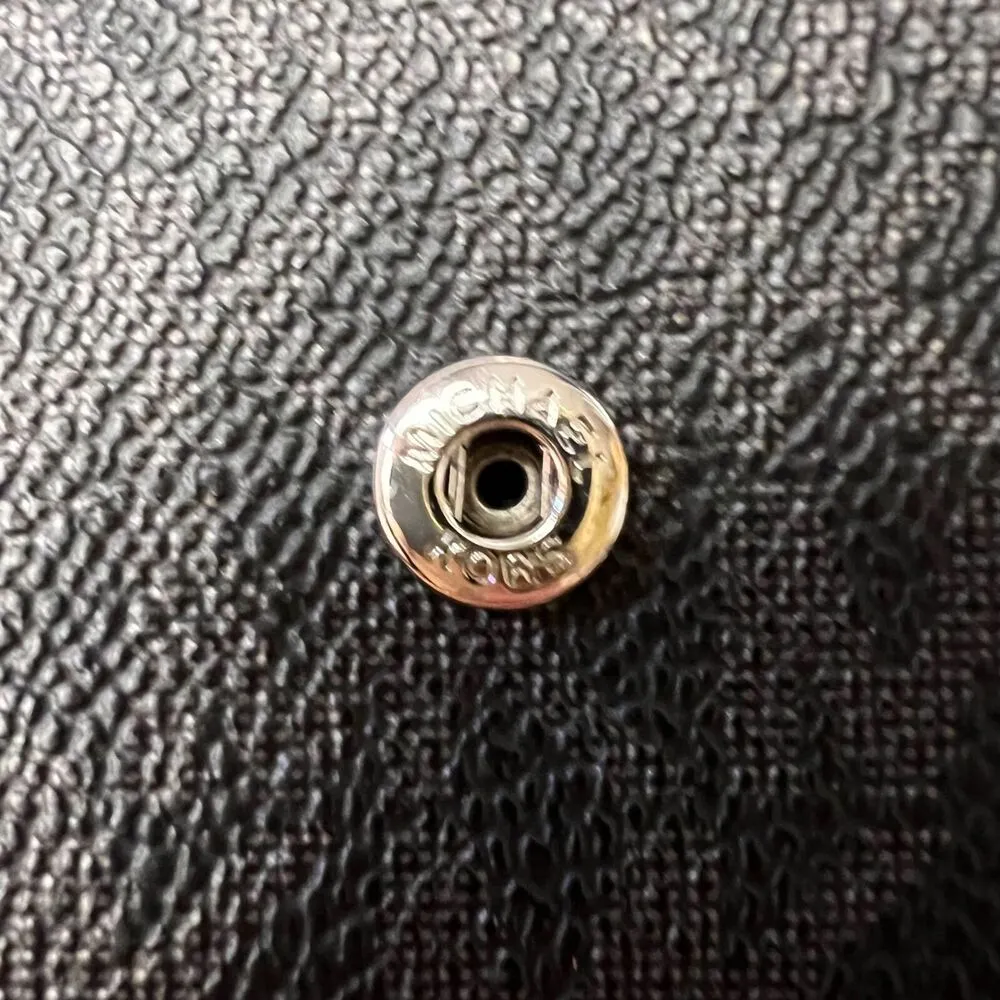 MK Michael Kors Womens Jet Set Travel Large Trifold Wallet Signature Black - Image 8