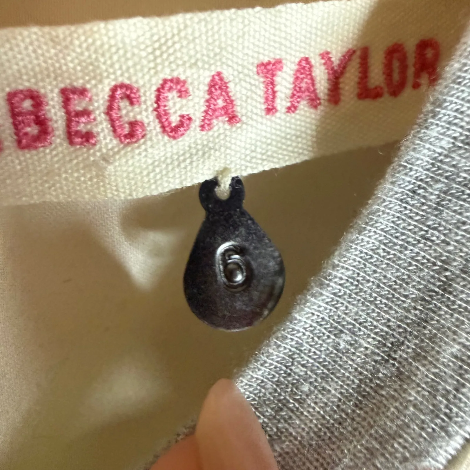 Rebecca Taylor Enchanted Gardens Drop Waist Floral Print Sheath Dress Size 6 - Image 4