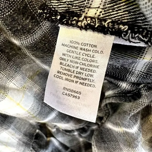 BP Plaid Tiered Mini Dress Square Neck Long Sleeve Casual XXS‎ - Image 3