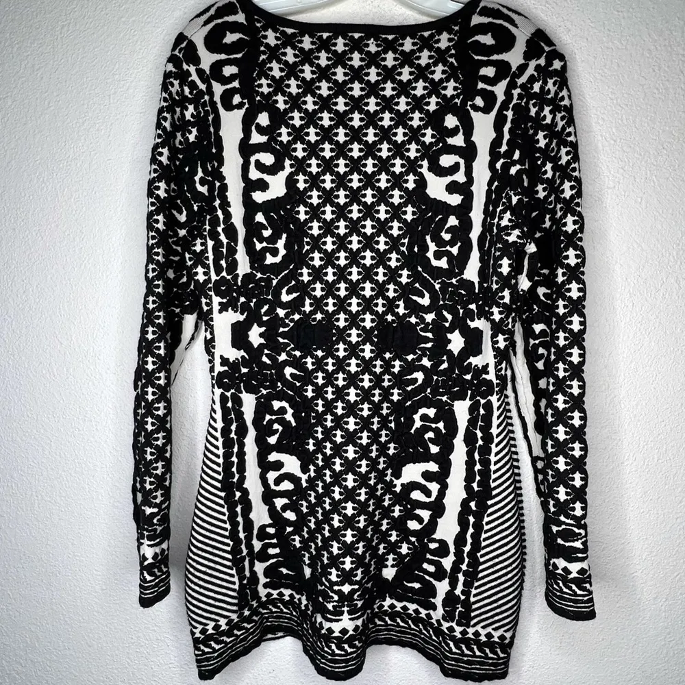 Simon‎ Chang Dress Black Size L - Image 6