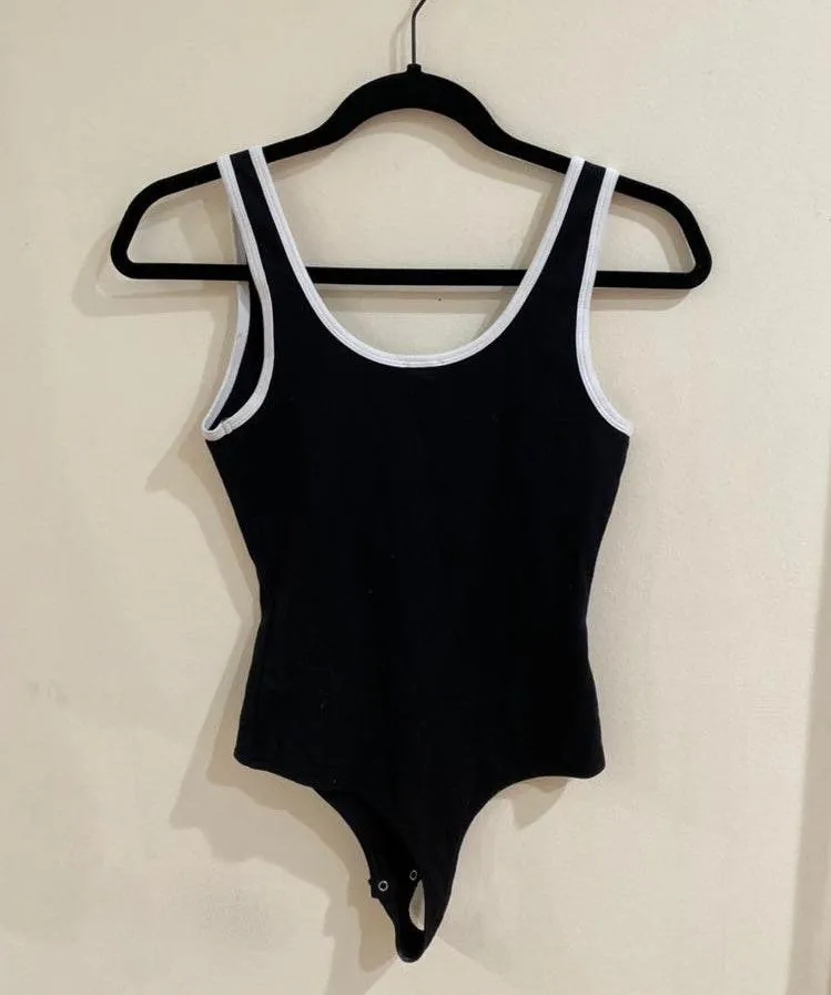 Black Logo Bodysuit - Image 2