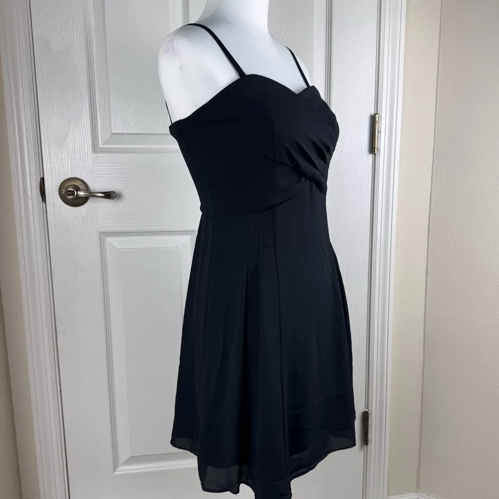 Express Black Convertible Sweetheart Bust Strapless Tank Mini Dress Size 4 - Image 5