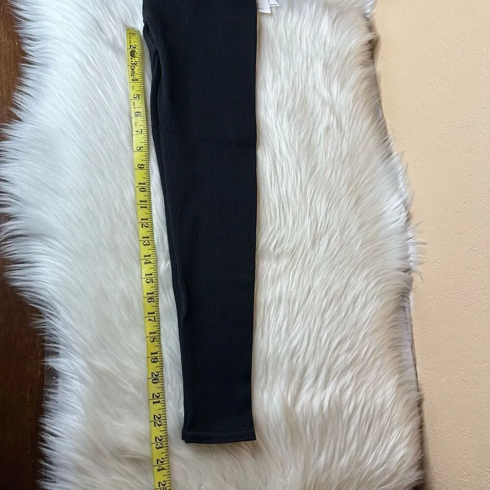 Nordstrom Every Day Ribbed Leggings Size Small - Image 5