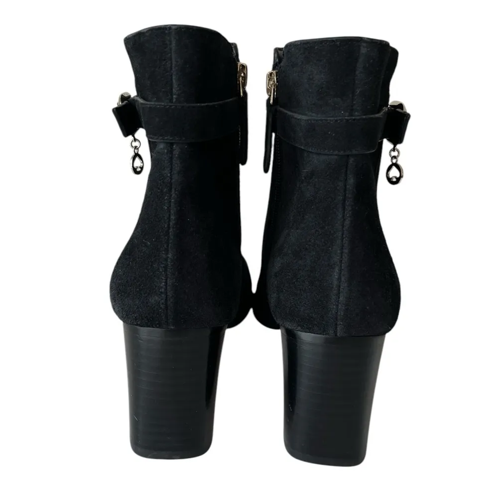 Kate Spade suede leather ankle boots black 10 - Image 6